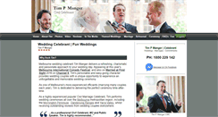 Desktop Screenshot of marriagecelebrant.wysiwyg.net.au